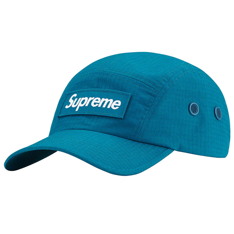 SUPREME x Ventile SS23 Camp Cap 五分割帽 (藍綠色) 化學原宿