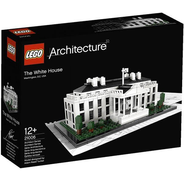 自取2980【台中翔智積木】LEGO 樂高 建築系列 21006 The White House 白宮