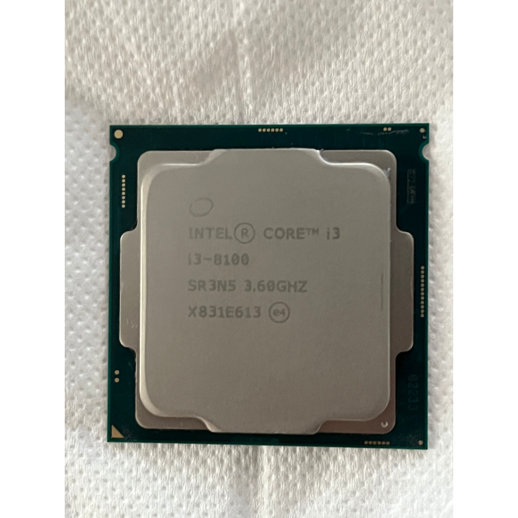 Intel® Core™ i3-8100 處理器