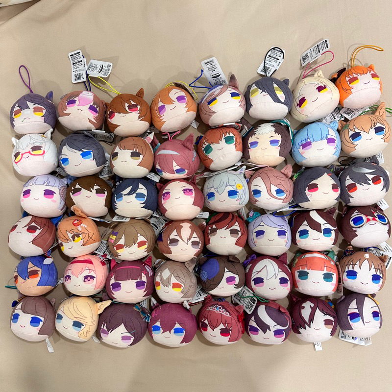 🍭Ruo🍭日貨 賽馬娘 饅頭 玩偶 吊飾 小北 鈴鹿 素質 重砲 光鑽 米浴 美浦 魯道夫 阿爾丹 黃金船 榮進閃耀