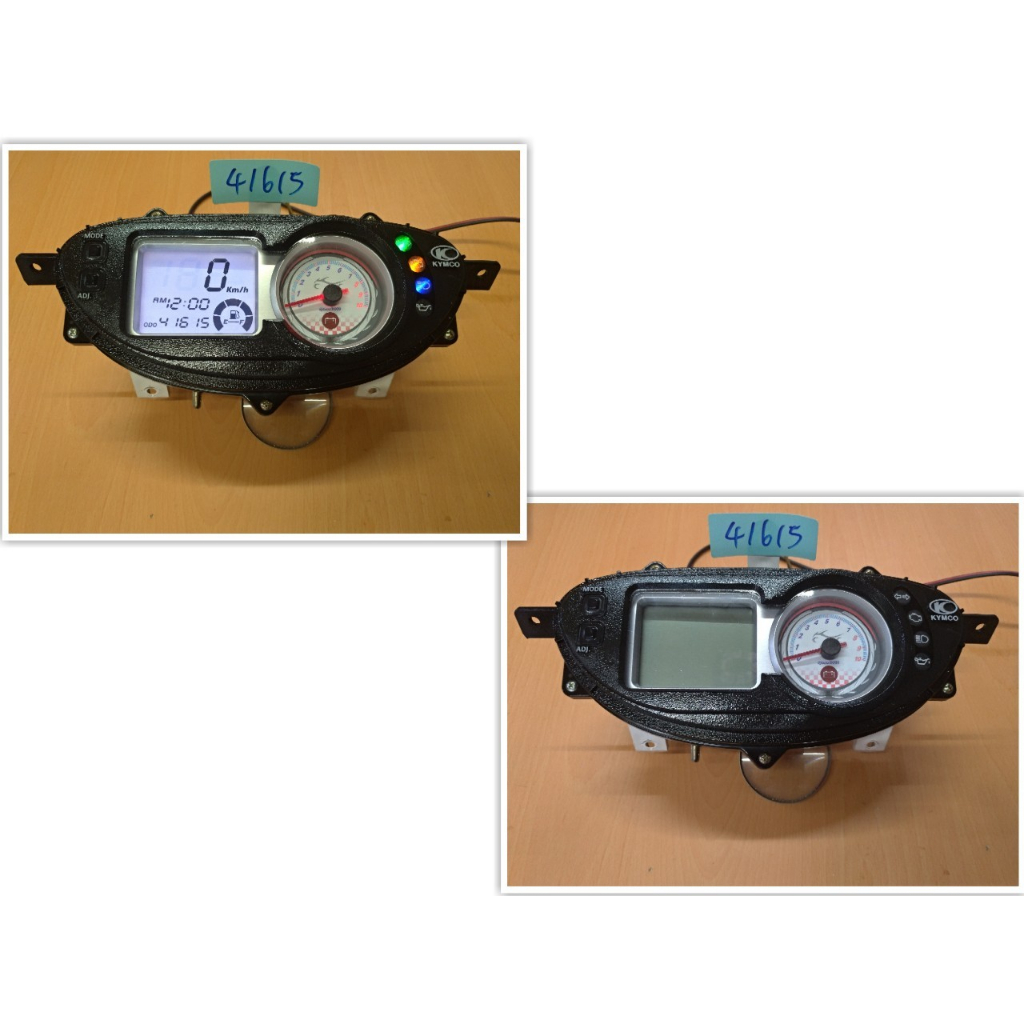 (中一儀表) GP125 噴射 二手儀表板 偏光摸更換 與按鍵更換 保固三個月