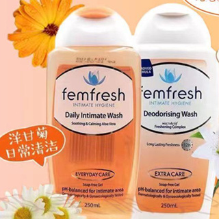 澳洲Femfresh芳芯護理液百合洋甘菊去異味抑菌止癢清洗液