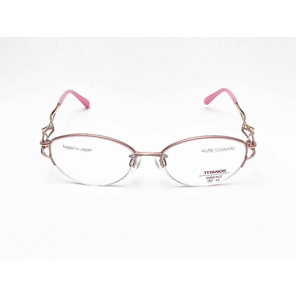 【全新特價】TITANOS 帝王鈦 日本製光學眼鏡鏡框 E5321 SL3GP 高級100%帝王純鈦 Titanium
