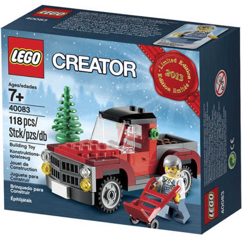 LEGO 樂高 40083 聖誕皮卡 皮卡車 卡車 聖誕節