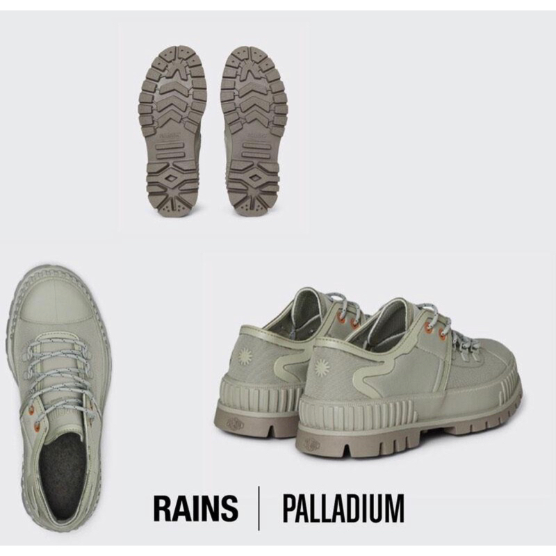 palladium x rains 防水鞋