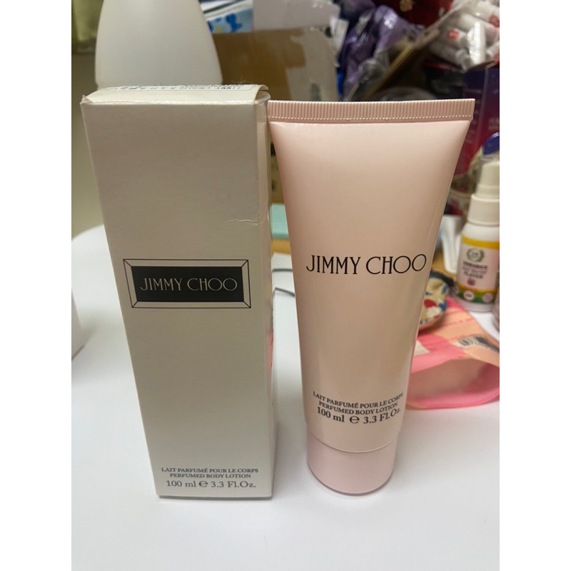 全新jimmy choo 同名女性身體乳，100ml，效期：2025/2月，保證正品