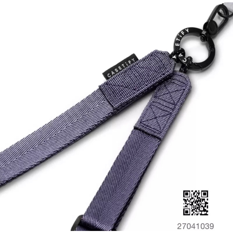全新～正品～Casetify多功能手機背帶（深紫色）
