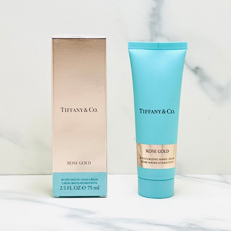 送禮大方好物✨✨TIFFANY &amp; Co. 玫瑰金女性淡香精護手霜75ML #紫羅香水