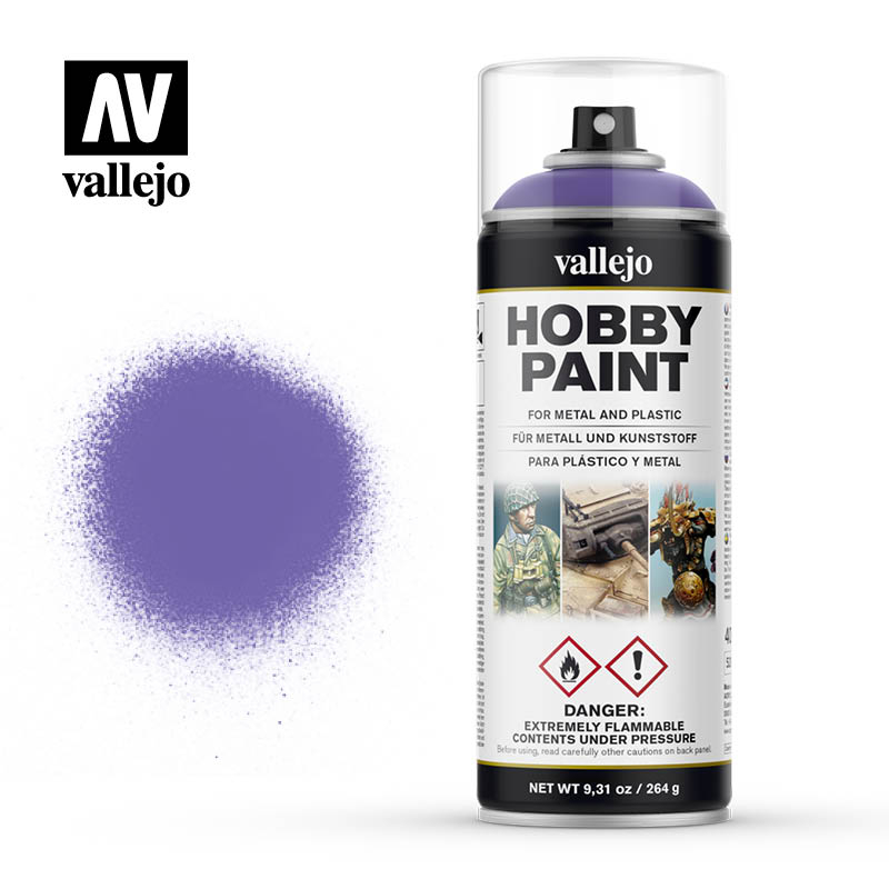 【AV vallejo】噴罐 Hobby Spray Paint - 28025 -  異形紫色 Alien Purpl