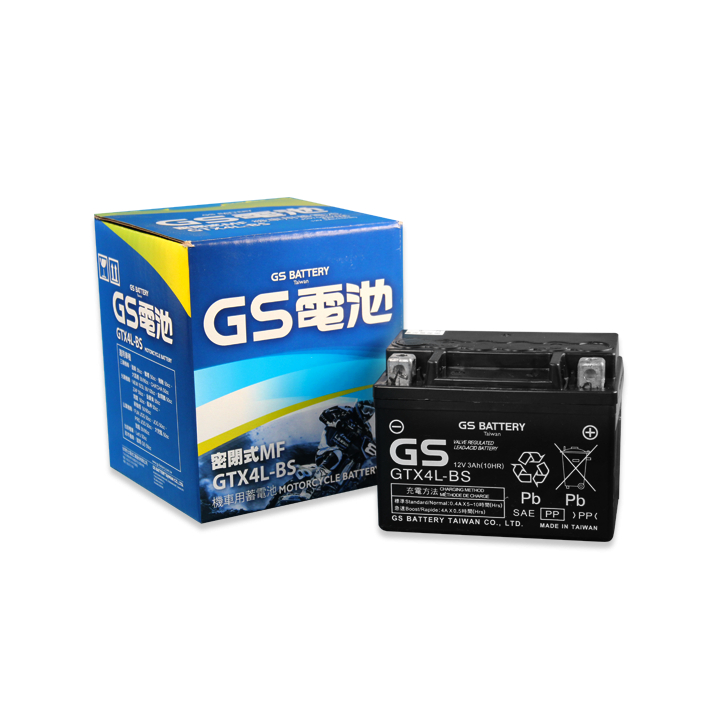 【竹中電池行】GS_GTX4L-BS