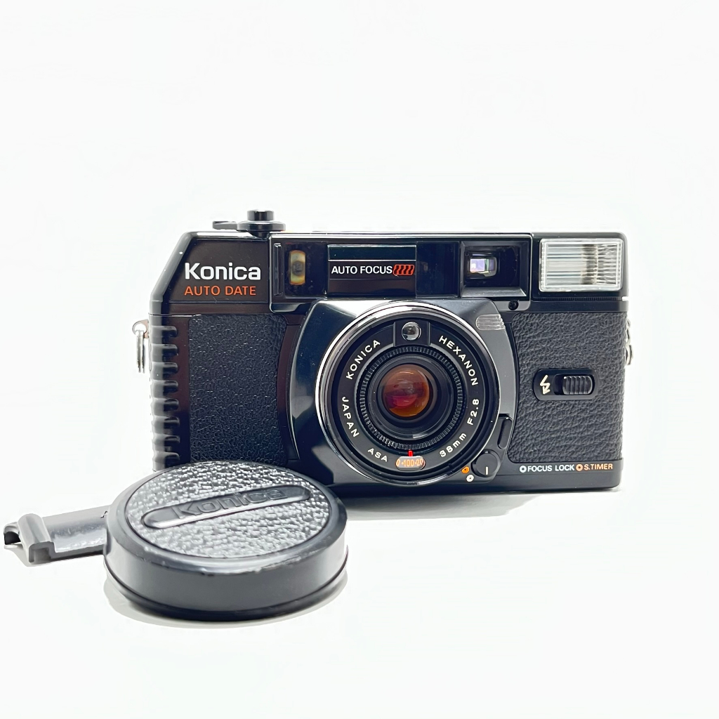 【兔子棒棒相機店】Konica  C35 MFD 柯尼卡底片相機 (附底片一捲+手腕帶+電池)