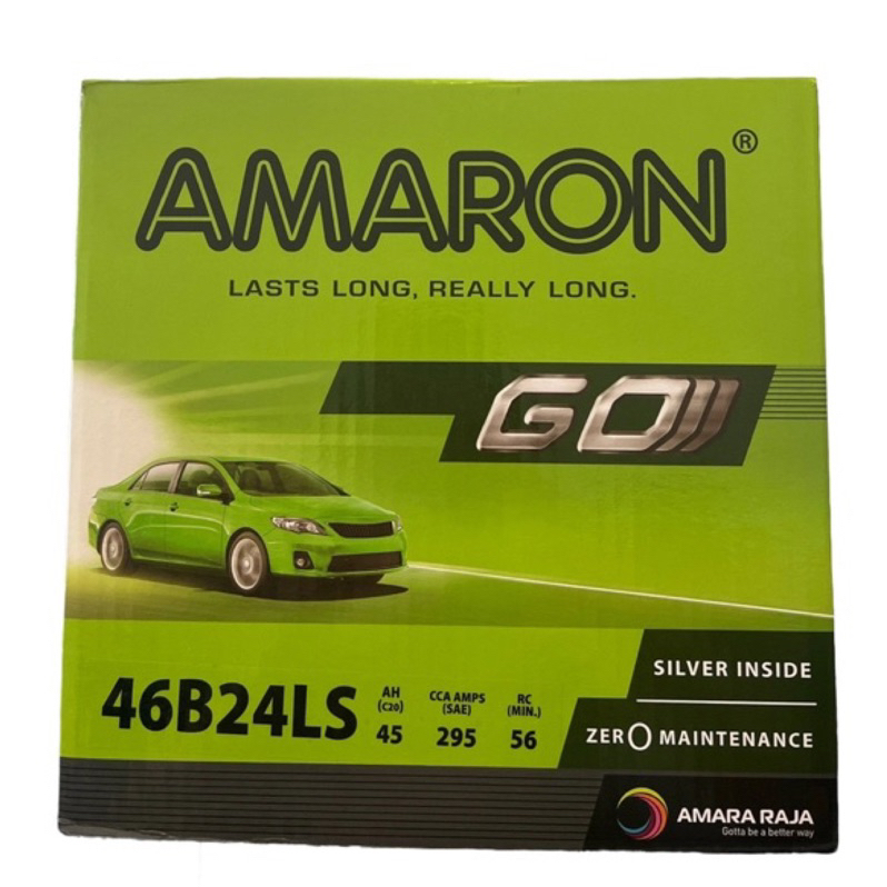 AMARON 愛馬龍 46B24L、55D23L 全網最低價24H出貨 免保養電池  汽車專用電池