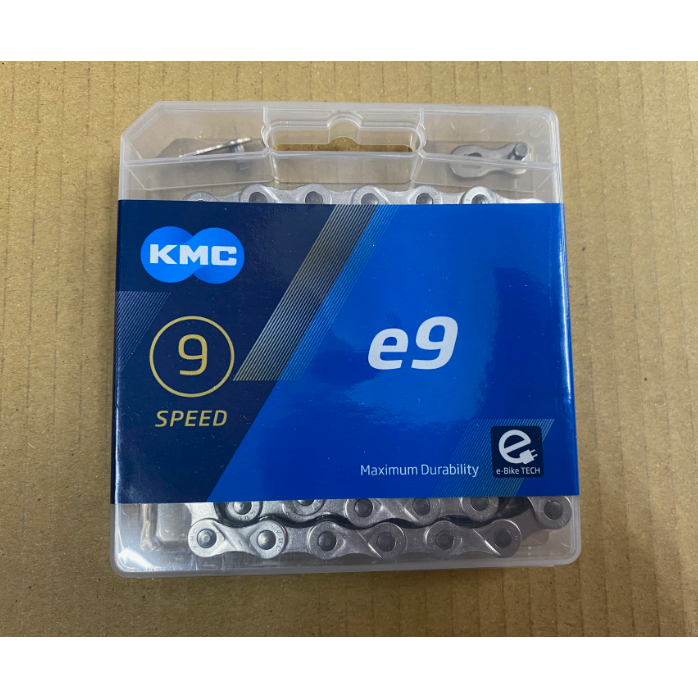 『新鐵馬車行』KMC e9 9速鏈條 ebike電動自行車用 電輔車用 附快扣