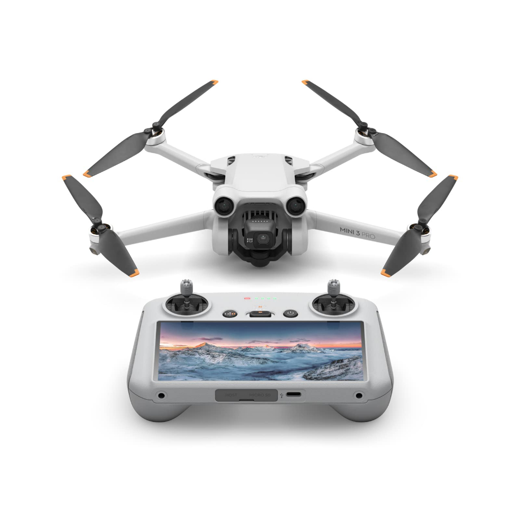聯強公司貨 DJI Mini 3 Pro 帶屏遙控組 空拍機 無人機 免註冊 螢幕