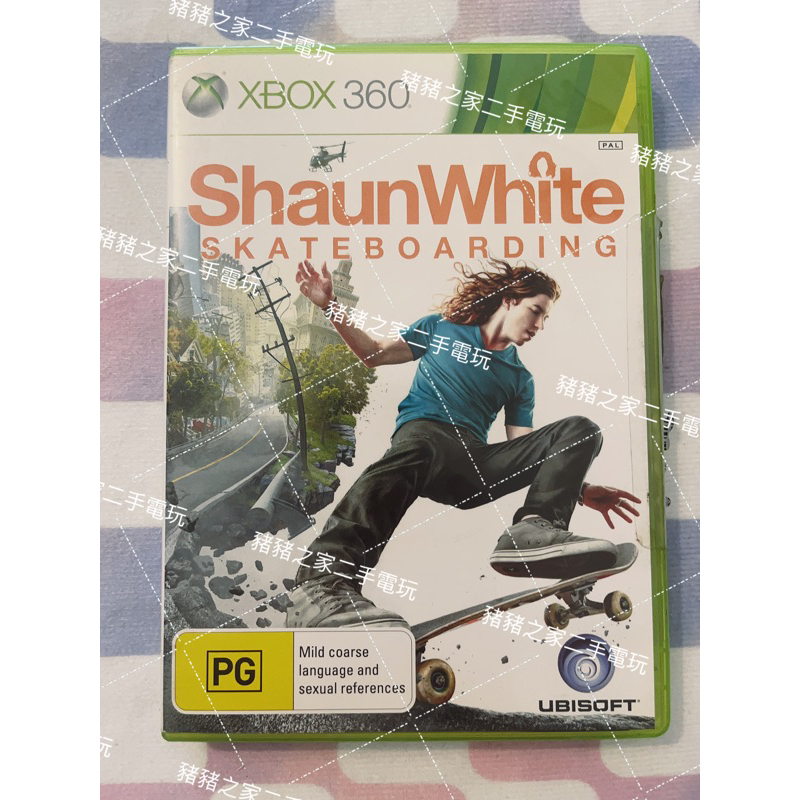 XBOX 360 夏恩懷特滑板 英文版 Shaun White SKATEBOARDING XBOX360