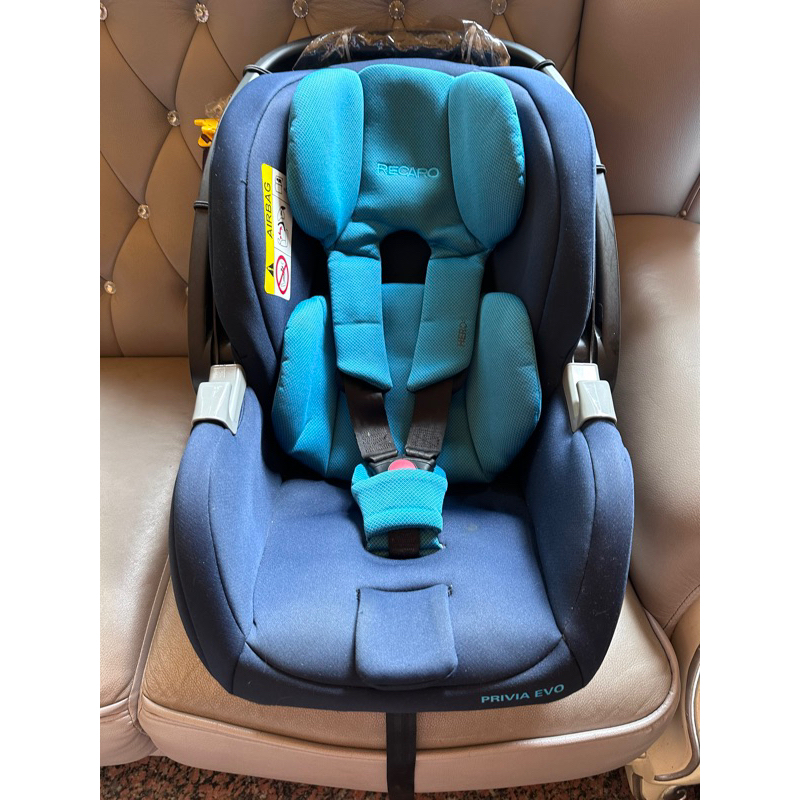 （二手）RECARO Privia Evo 新生兒提籃+轉接器