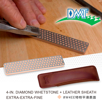 【IUHT】DMT 4" Diamond Whetstone™ sharpener 4"鑽石磨刀石-附皮套#W4EE