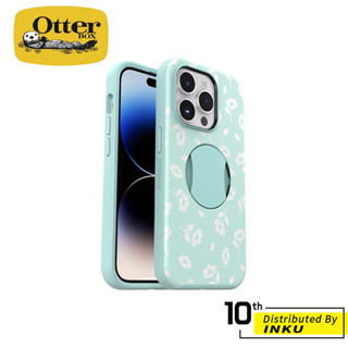 OtterBox OtterGripSymmetry iPhone14/Pro/Max/Plus 炫彩幾何隱形支架保護殼