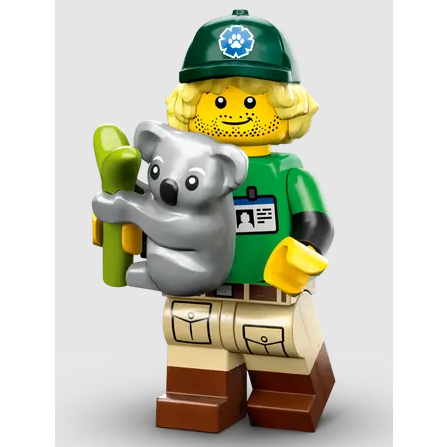 《童憶小舖》LEGO 樂高 71037 全新未拆 無尾熊  樹枝 環保人士 24代 人偶包 聖誕禮物 交換禮物