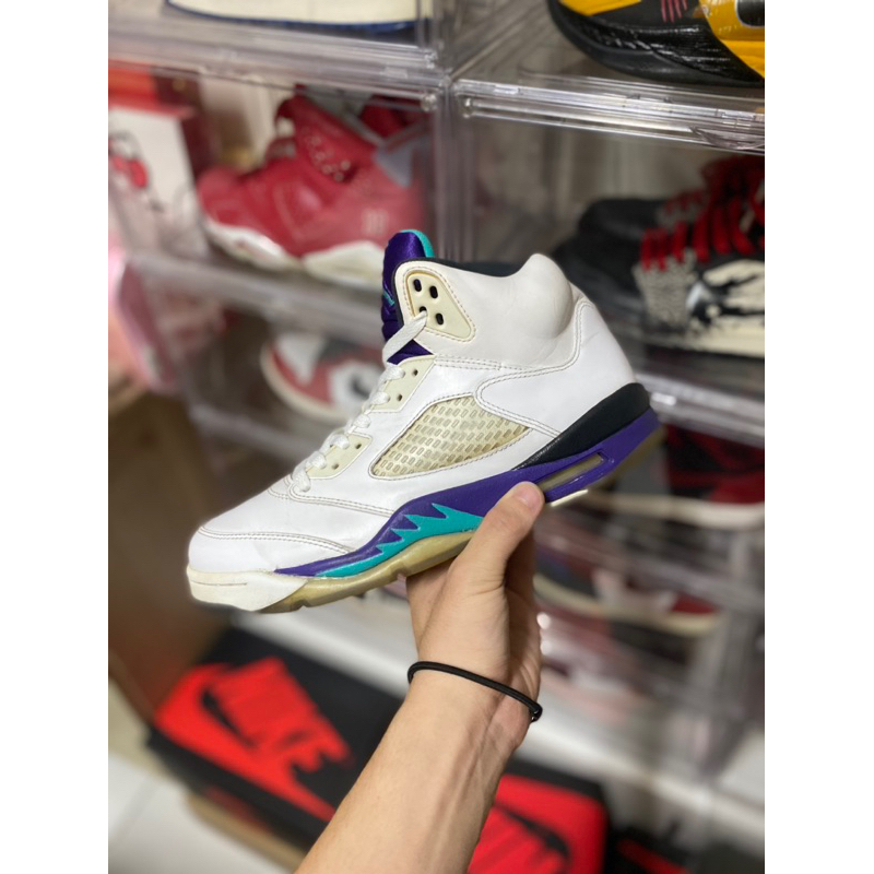 Jordan 5 白葡萄