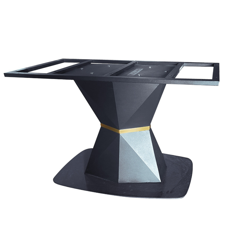 【新荷傢俱工場】E 1237  黑砂鐵腳 3.3尺餐桌腳 鐵桌腳 造型桌腳