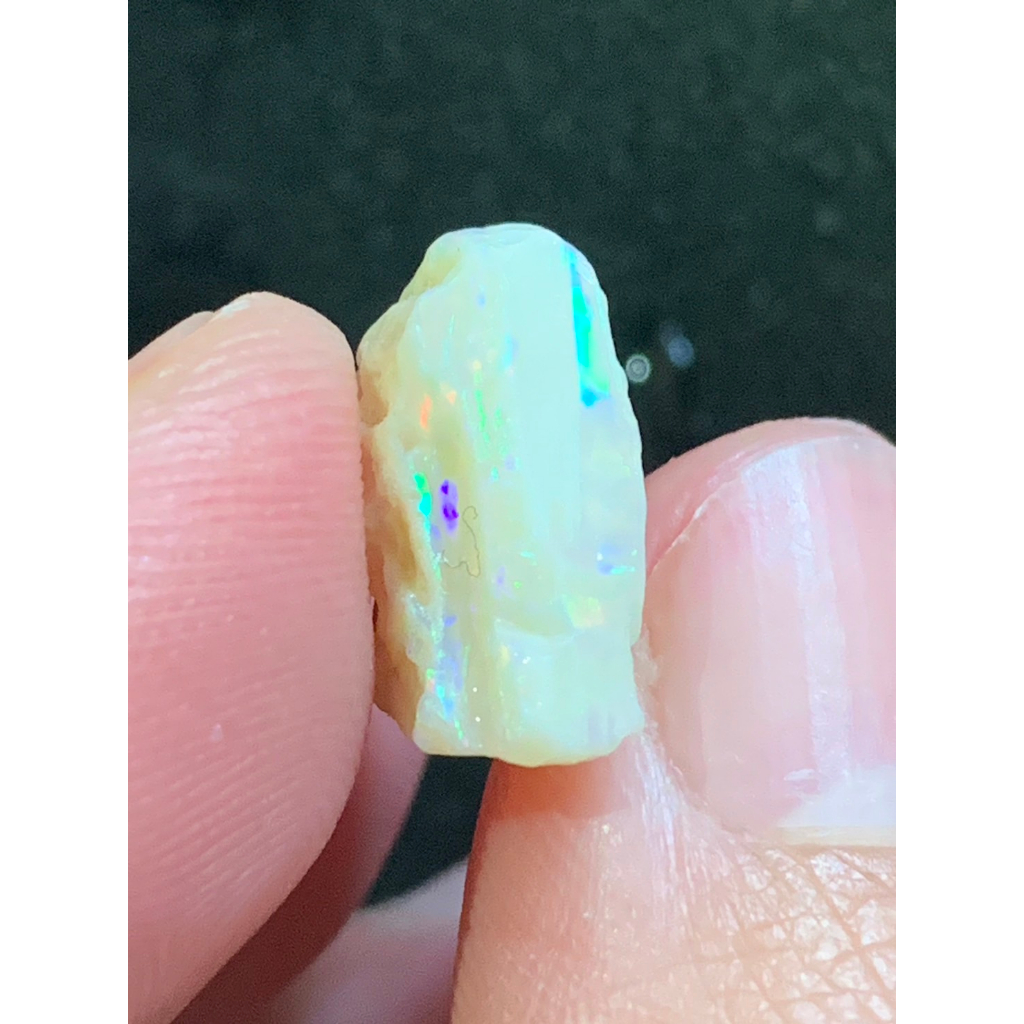 茱莉亞 澳洲蛋白石 原礦 原石 編號Ｒ96 重5.1克拉 rough opal 歐泊 澳寶 閃山雲 歐珀