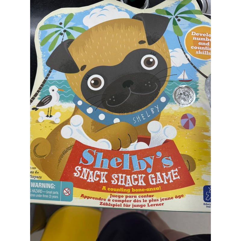 （二手玩具）桌遊 Shelby's snack shack game 小狗雪碧的零食大戰