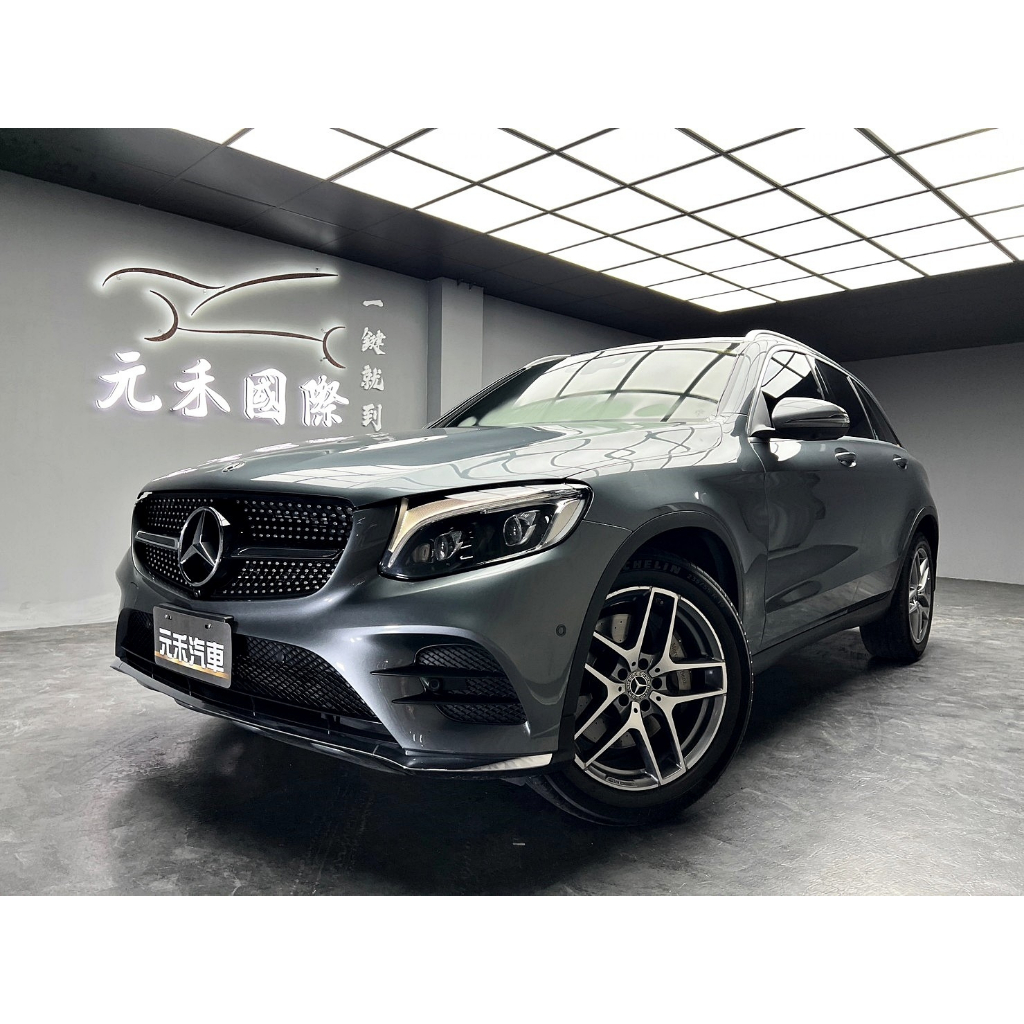 超低里程 2018式 Benz GLC250 4MATIC 運動版 X253型 全台到府賞車 非自售全額貸 已認證配保固