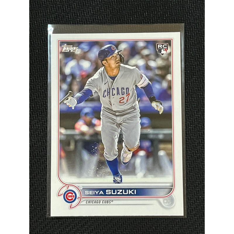 2022 topps update 鈴木誠也 新人卡 rc