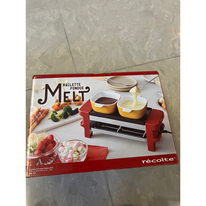 迷你 電烤盤 Raclette &amp; Fondue Maker MELT RRF-1