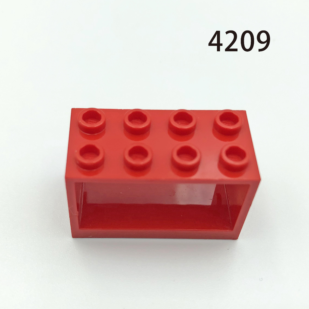 【COOLPON】正版樂高 LEGO【二手】2 x 4 x 2捲線箱 String Reel 4209 紅色