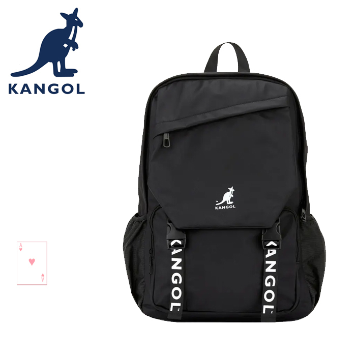 【紅心包包館】KANGOL 英國袋鼠 後背包 6325874520 黑色