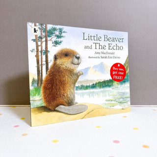 Little Beaver And The Echo 近全新 英文繪本 經典 迴音 傷心 難過 快樂 情緒 經典平裝