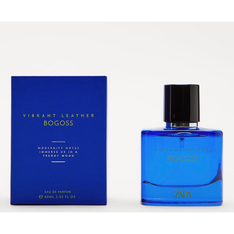Zara vibrant leather bogoss 60ml藍瓶鳳梨木香EDP香水