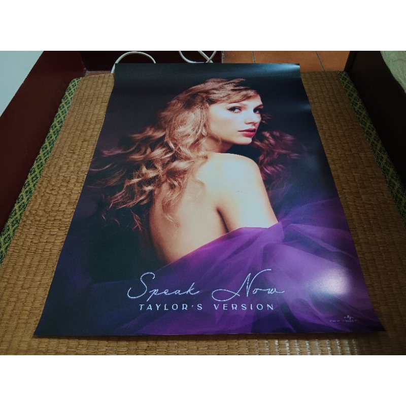 YU♠️現貨 泰勒絲 Taylor Swift - Speak Now(Taylor's Version) 台灣獨家海報