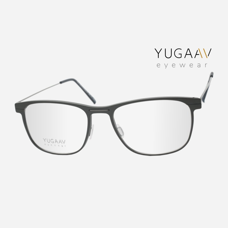 YUGAAV Excalibur 義大利手工眼鏡｜純鈦超輕全框眼鏡 男生品牌眼鏡框【幸子眼鏡】