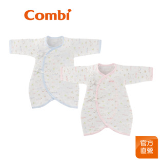 【Combi】純棉柔紗-快樂車車 紗布蝴蝶裝