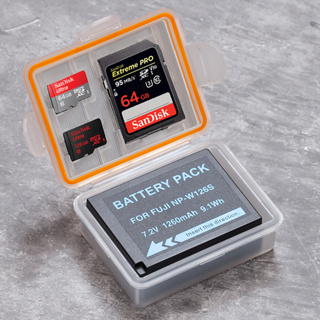 ◎兔大叔◎ 含稅 KingMa W126 電池 記憶卡 收納盒 W126電池用 (不含電池、記憶卡)