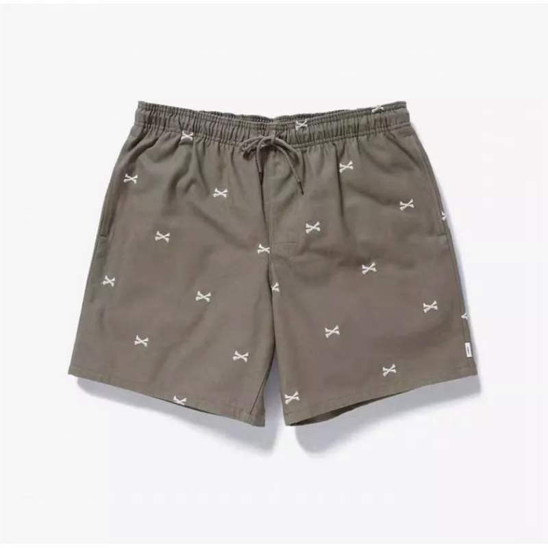 WTAPS 22SS SEAGULL 03/SHORTS/OXFORD.TEXTILE 滿版 骨頭 短褲