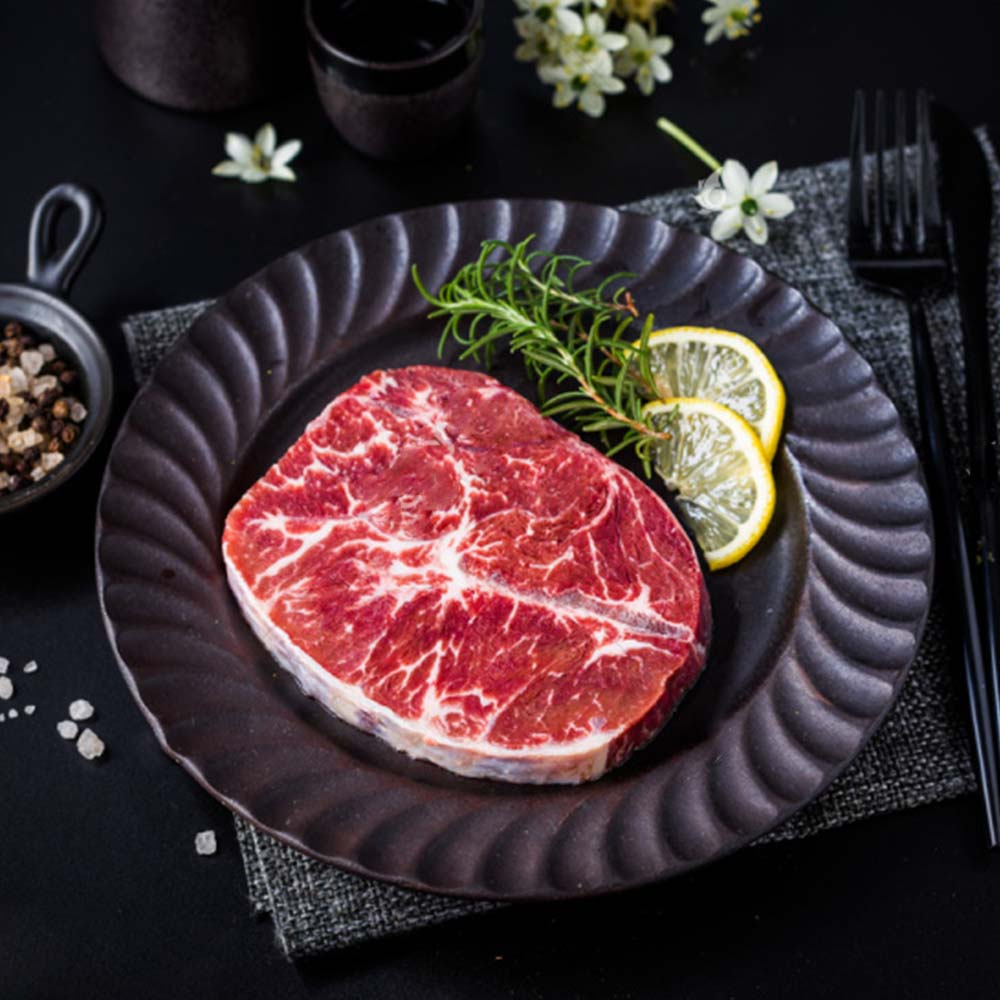 【海豐生鮮】美國進口 安格斯里肌牛排 (100g/ 200g)片 牛肉/牛排/原肉現切/原肉
