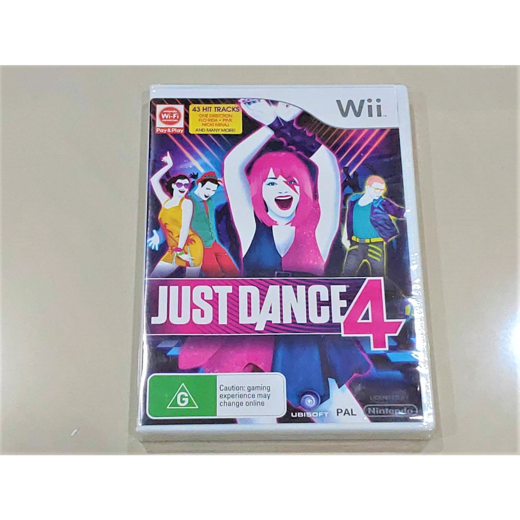 全新wii舞力全開4英文版✨ JUST DANCE遊戲片跳舞遊戲光碟