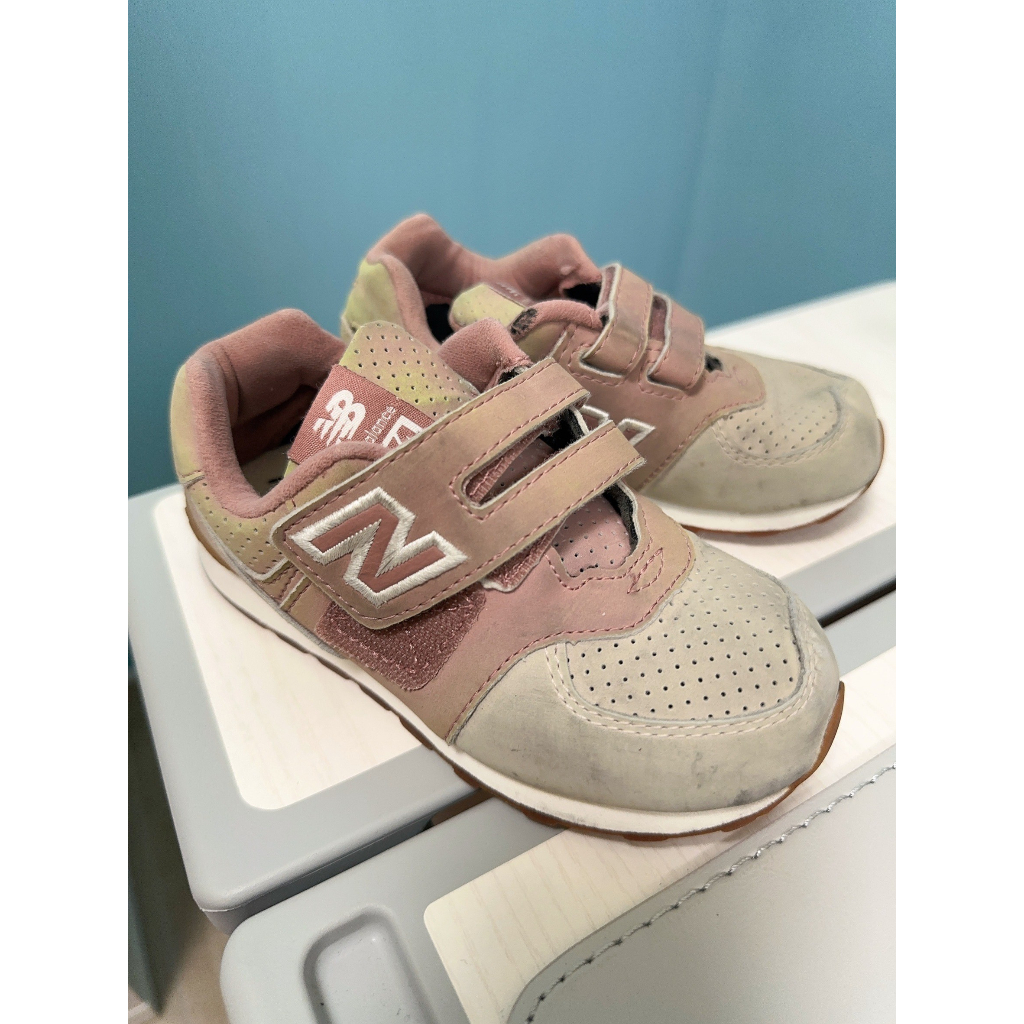 New Balance 童鞋 574 Wide 粉粉 魔鬼氈 寬楦 小童 NB 學步鞋 親子鞋 紐巴倫