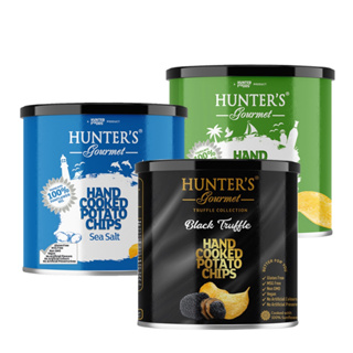 Hunter's Gourmet 亨特 手工洋芋片【零食圈】黑松露 魚子醬 鵝肝醬 洋芋片 零食