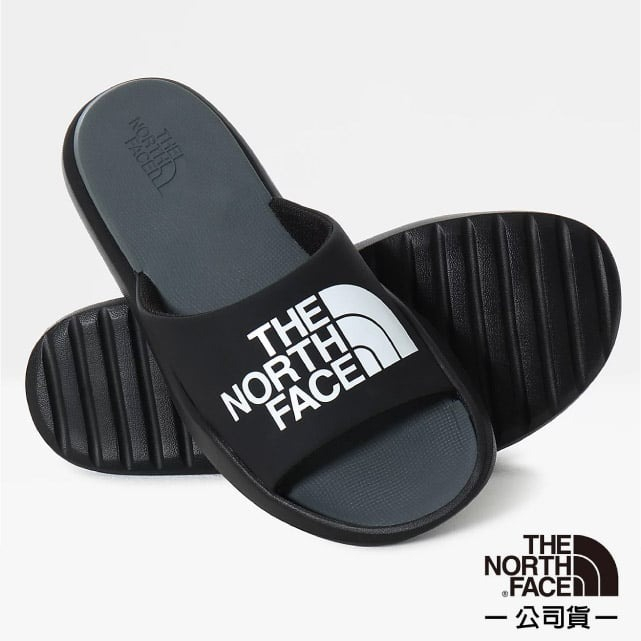 【美國 The North Face】送》男款輕量戶外拖鞋 止滑快乾 足弓減壓 運動拖鞋 室內拖鞋_5JCA