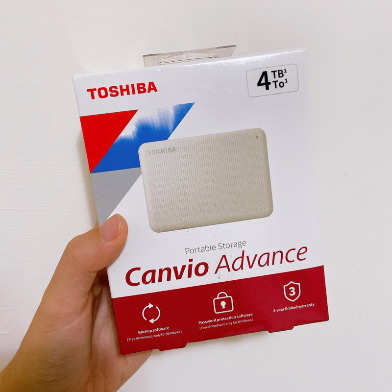 全新 TOSHIBA 4TB 4T 2.5吋 行動硬碟 外接硬碟