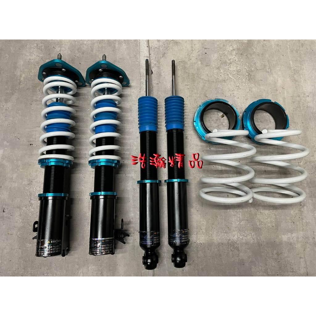 浩瀚精品 KC RACING 本田 HONDA K12 八代 喜美 用 高低軟硬阻尼可調避震器 極新品 保固4個月