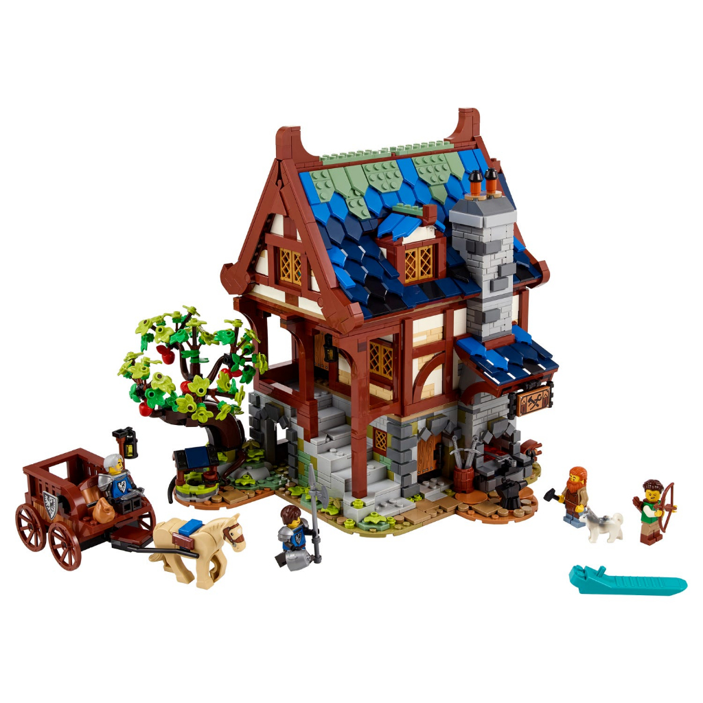 【Meta Toy】LEGO樂高 IDEAS系列 21325 中世紀鐵匠小屋