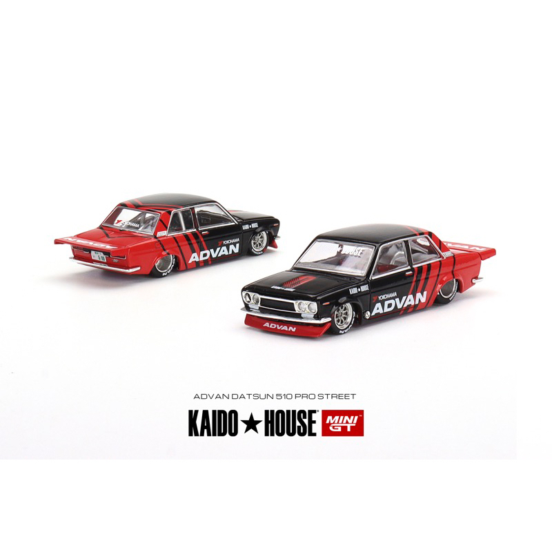 Mini GT 1/64 #032 Kaido house Datsun 510 Pro Street ADVAN
