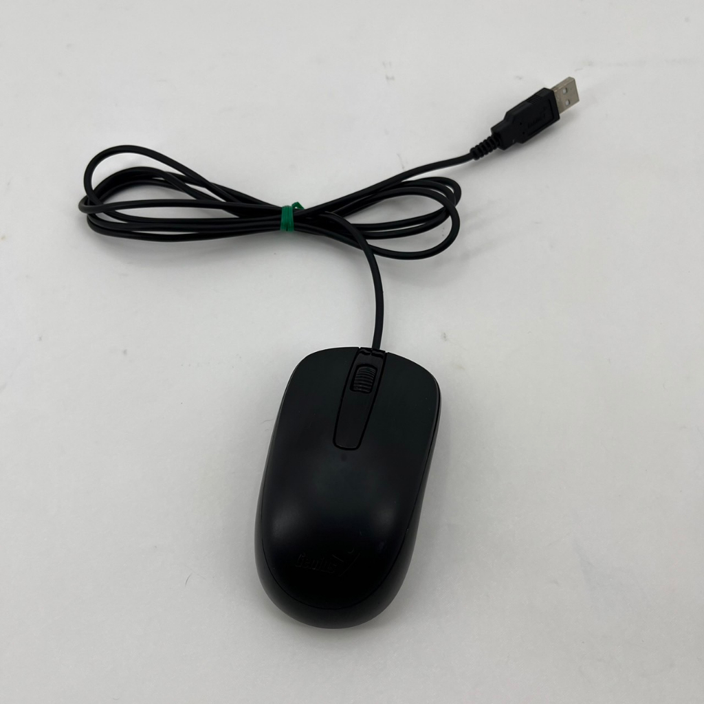 ❮二手❯ Genius 禾昌 DX-120 有線滑鼠 USB 標準滑鼠 隨插即用 Windows Mac OS 滑鼠 黑