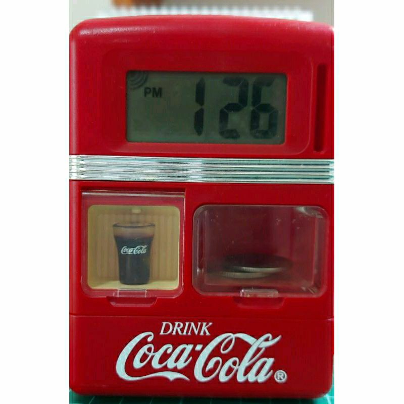 回憶殺可口可樂販賣機造型時鐘